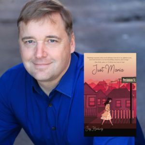 Jay Hardwig with his new book, Just Maria