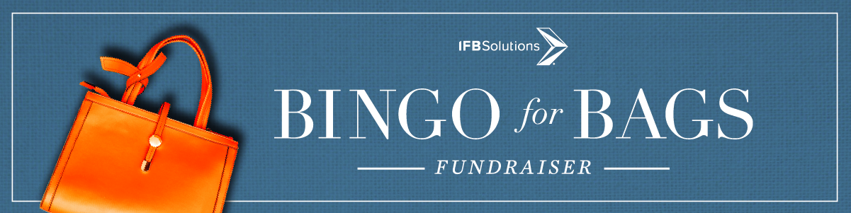 IFB Solutions Logo Bingo for Bags Fundraiser