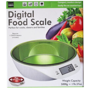 image of the digital food scale packaging