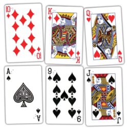 Pinochle XL Braille Cards 