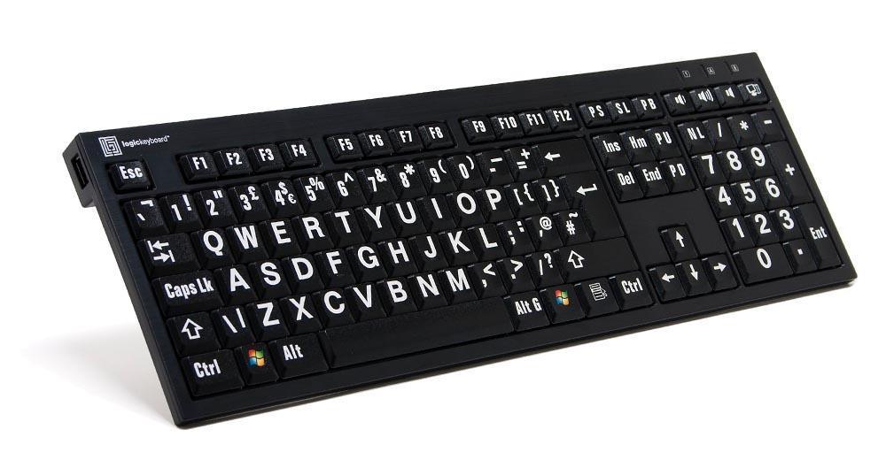 Large Print Keyboard Example