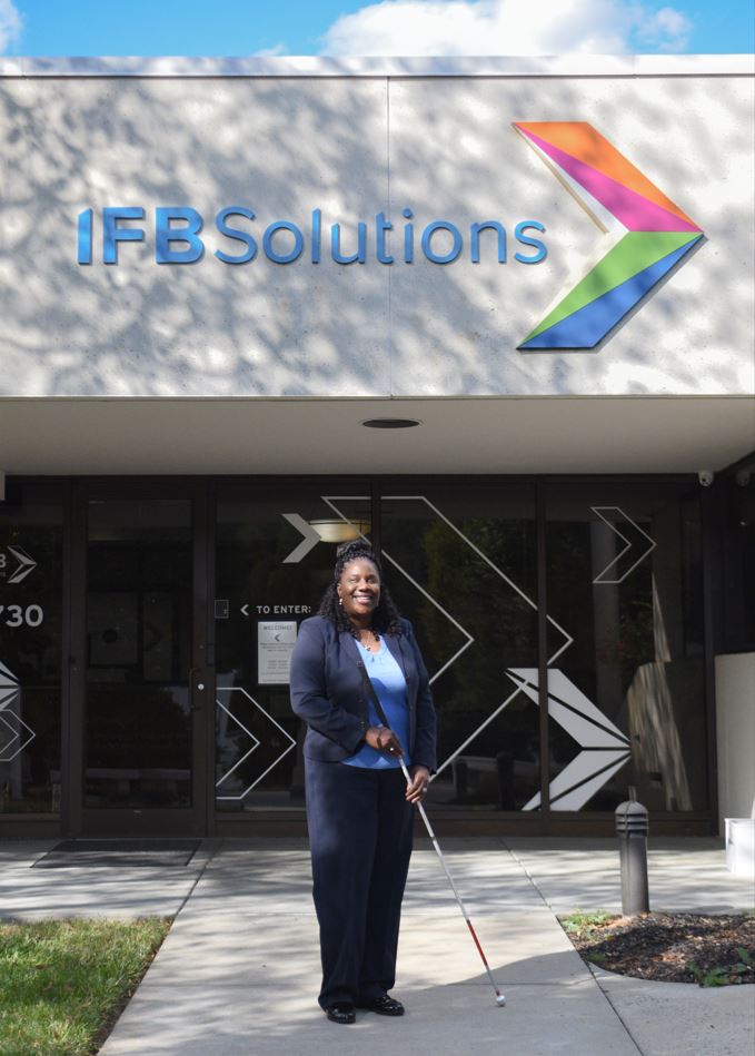 Anastasia Powell, IFB Solutions' Communications Manager and editor of the Impact newsletter