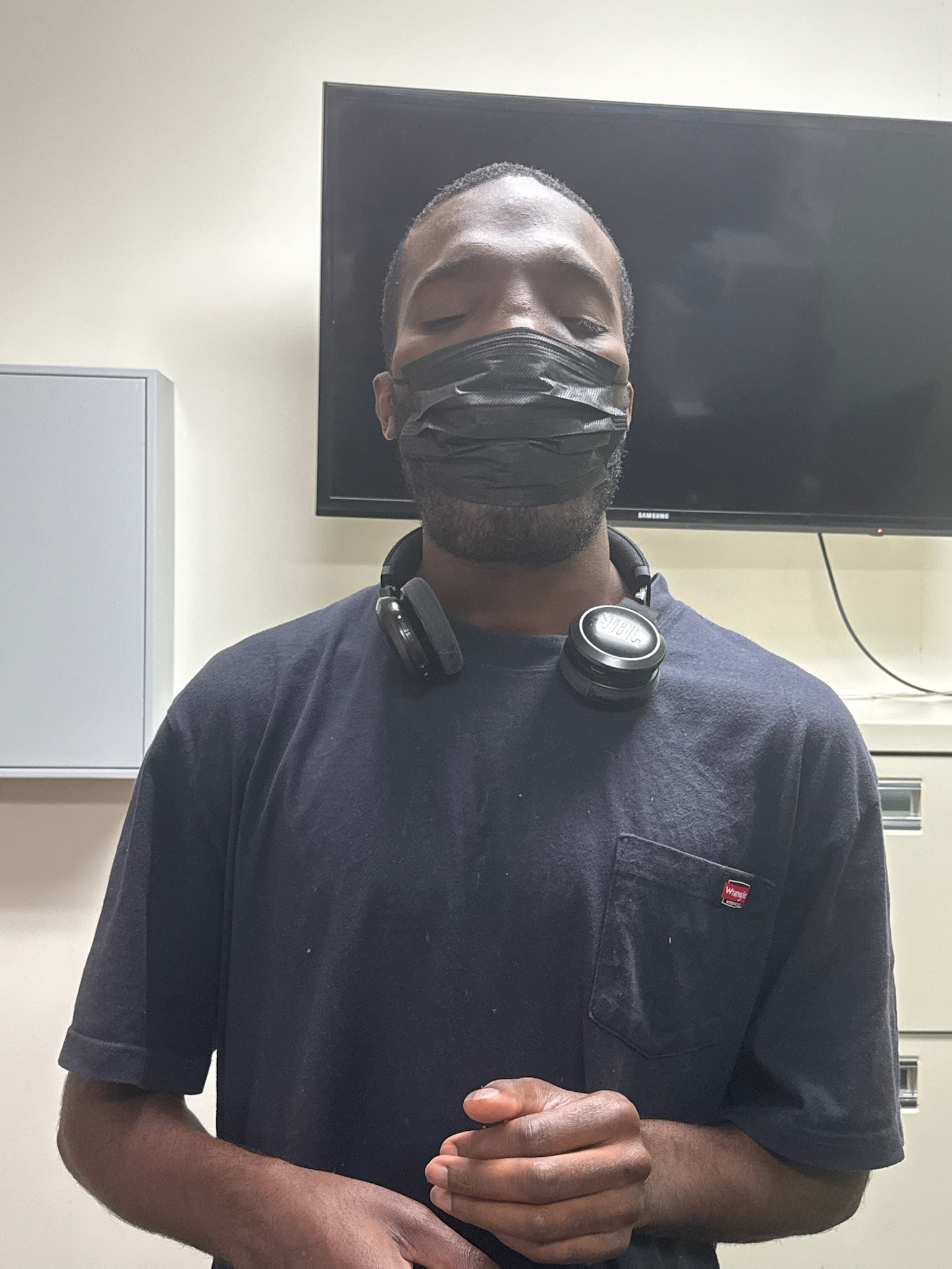 Shareff Stewart from the Rags and Wipes department