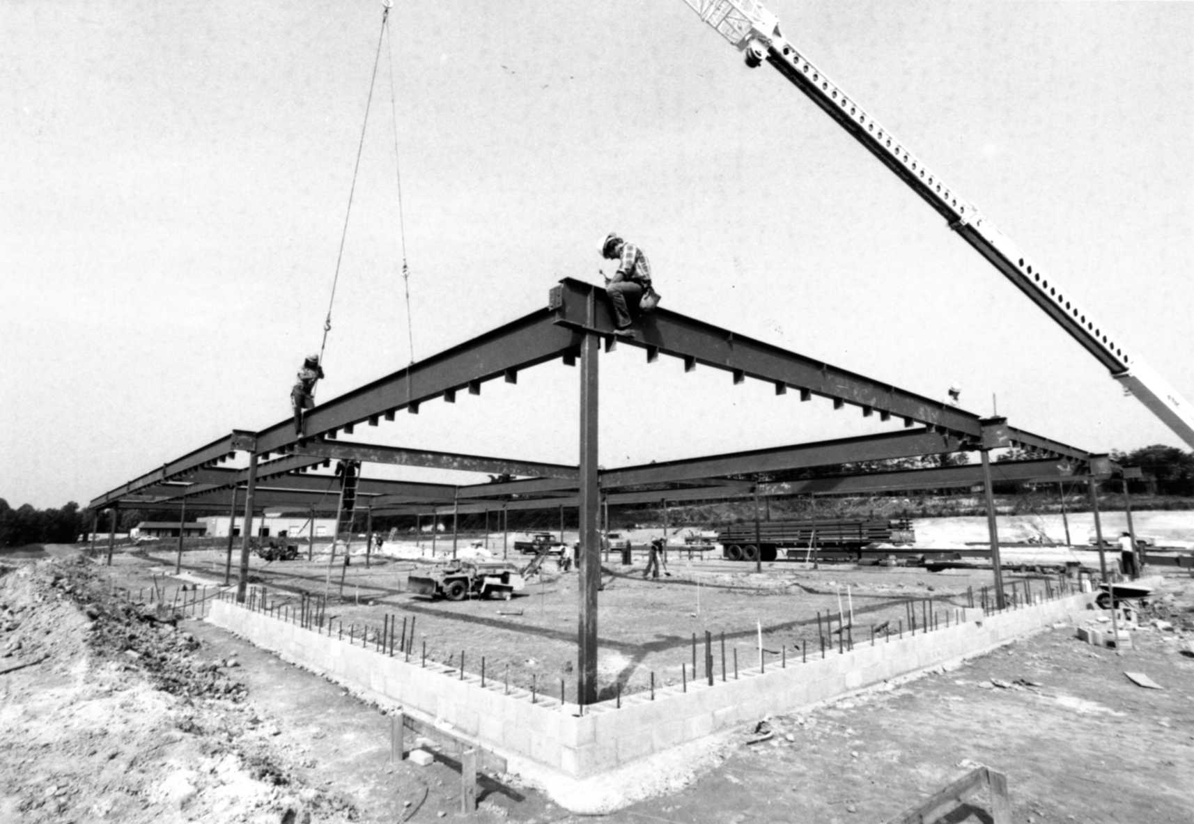 1982 construction frame of IFB Solutions facility