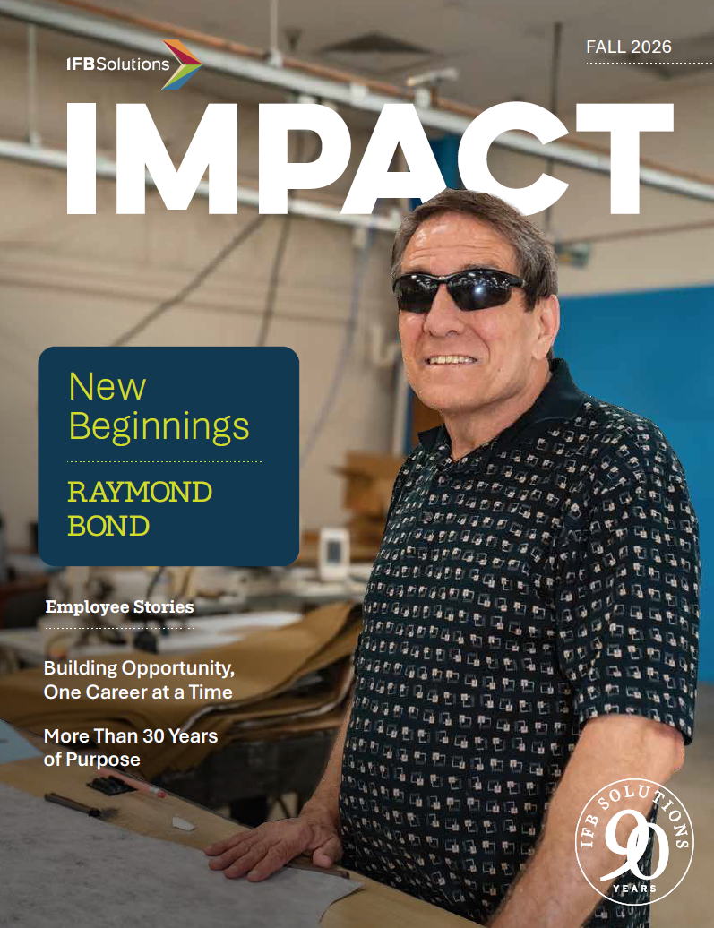 The cover of the IFB Solutions Fall 2026 Impact newsletter.